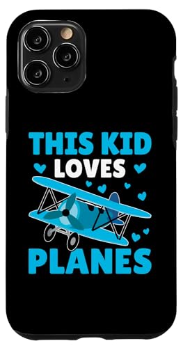 Flugzeug: Dieses Kind liebt Flugzeuge Hülle für iPhone 11 Pro von Cute Airplane Designs For Girls And Boys