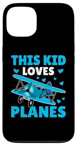 Flugzeug: Dieses Kind liebt Flugzeuge Hülle für iPhone 13 von Cute Airplane Designs For Girls And Boys