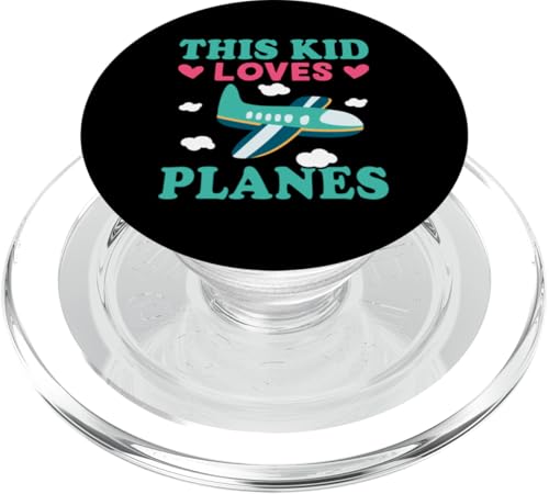 Flugzeug: Dieses Kind liebt Flugzeuge PopSockets PopGrip für MagSafe Flugzeug: Dieses Kind liebt Flugzeuge PopSockets PopGrip für MagSafe von Cute Airplane Designs For Girls And Boys