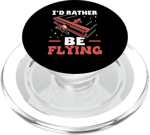 Flugzeug: I'd Rather Be Flying PopSockets PopGrip für MagSafe Flugzeug: I'd Rather Be Flying PopSockets PopGrip für MagSafe von Cute Airplane Designs For Girls And Boys
