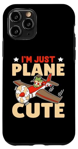 Flugzeug: I'm Just Plane Cute Hülle für iPhone 11 Pro von Cute Airplane Designs For Girls And Boys