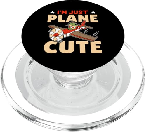 Flugzeug: I'm Just Plane Cute PopSockets PopGrip für MagSafe von Cute Airplane Designs For Girls And Boys