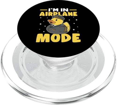 Flugzeug: Ich bin im Flugzeugmodus für Flughafen PopSockets PopGrip für MagSafe von Cute Airplane Designs For Girls And Boys