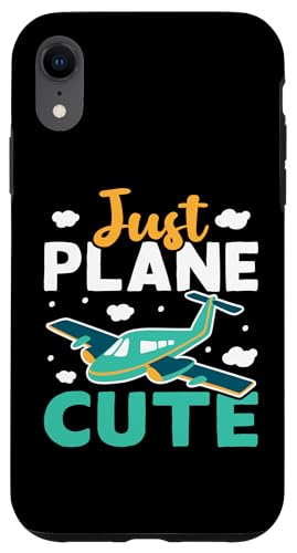 Flugzeug: Just Plane Cute Hülle für iPhone XR von Cute Airplane Designs For Girls And Boys