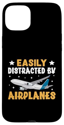 Flugzeug: Leicht von Flugzeugen abgelenkt Hülle für iPhone 15 Plus von Cute Airplane Designs For Girls And Boys