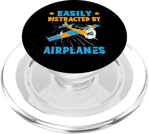 Flugzeug: Leicht von Flugzeugen abgelenkt PopSockets PopGrip für MagSafe Flugzeug: Leicht von Flugzeugen abgelenkt PopSockets PopGrip für MagSafe von Cute Airplane Designs For Girls And Boys