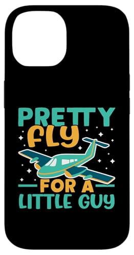 Flugzeug: Pretty Fly For A Little Guy Hülle für iPhone 14 von Cute Airplane Designs For Girls And Boys