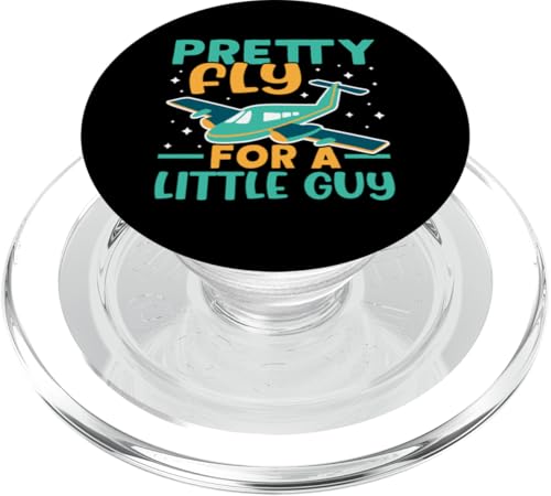 Flugzeug: Pretty Fly For A Little Guy PopSockets PopGrip für MagSafe Flugzeug: Pretty Fly For A Little Guy PopSockets PopGrip für MagSafe von Cute Airplane Designs For Girls And Boys