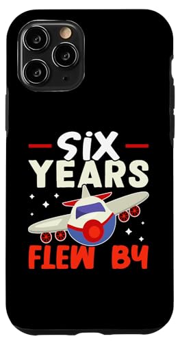 Flugzeug: Sechs Jahre im Flug am Geburtstag Hülle für iPhone 11 Pro Flugzeug: Sechs Jahre im Flug am Geburtstag Hülle für iPhone 11 Pro von Cute Airplane Designs For Girls And Boys