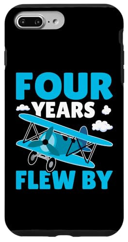 Flugzeug: Vier Jahre im Flug am Geburtstag Hülle für iPhone 7 Plus/8 Plus Flugzeug: Vier Jahre im Flug am Geburtstag Hülle für iPhone 7 Plus/8 Plus von Cute Airplane Designs For Girls And Boys