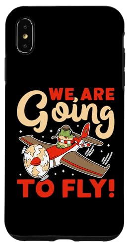 Flugzeug: Wir fliegen! Für den Flughafen Hülle für iPhone XS Max von Cute Airplane Designs For Girls And Boys