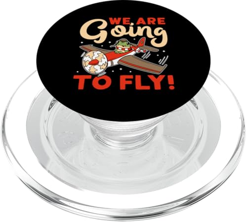 Flugzeug: Wir fliegen! Für den Flughafen PopSockets PopGrip für MagSafe von Cute Airplane Designs For Girls And Boys