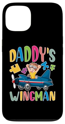 Flugzeuge für Kinder: Daddy's Wingman Hülle für iPhone 13 von Cute Airplane Designs For Girls And Boys