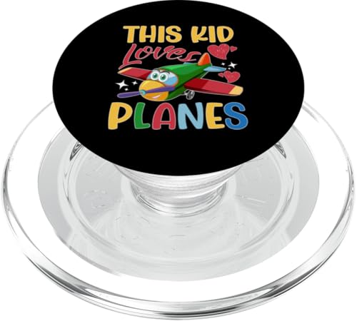 Flugzeuge für Kinder: Dieses Kind liebt Flugzeuge PopSockets PopGrip für MagSafe Flugzeuge für Kinder: Dieses Kind liebt Flugzeuge PopSockets PopGrip für MagSafe von Cute Airplane Designs For Girls And Boys