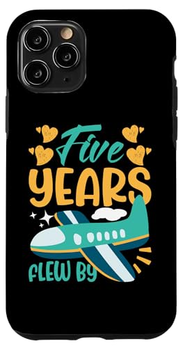 Flugzeuge für Kinder: Fünf Jahre im Flug am Geburtstag Hülle für iPhone 11 Pro Flugzeuge für Kinder: Fünf Jahre im Flug am Geburtstag Hülle für iPhone 11 Pro von Cute Airplane Designs For Girls And Boys