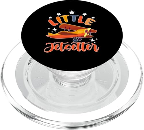 Flugzeuge für Kinder: Kleiner Jetsetter für den Urlaub PopSockets PopGrip für MagSafe von Cute Airplane Designs For Girls And Boys