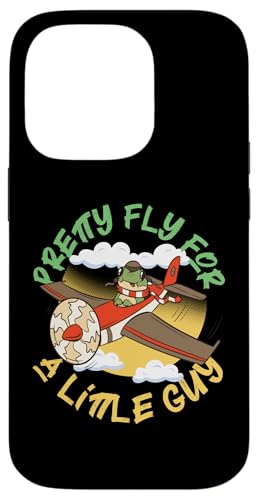 Hübsches Flugzeug für einen kleinen Kerl, Frosch, fliegendes Flugzeug Hülle für iPhone 14 Pro von Cute Airplane Designs For Girls And Boys