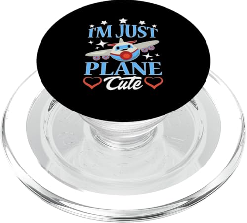 I'm Just Plane Süßes Flugzeug für Kinder PopSockets PopGrip für MagSafe I'm Just Plane Süßes Flugzeug für Kinder PopSockets PopGrip für MagSafe von Cute Airplane Designs For Girls And Boys