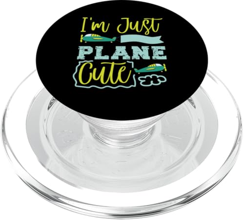 I'm Just Plane Süßes Flugzeug für Kinder PopSockets PopGrip für MagSafe I'm Just Plane Süßes Flugzeug für Kinder PopSockets PopGrip für MagSafe von Cute Airplane Designs For Girls And Boys