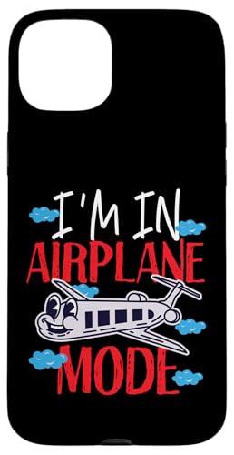 Ich bin im Flugzeugmodus für Mädchen und Jungen Hülle für iPhone 15 Plus Ich bin im Flugzeugmodus für Mädchen und Jungen Hülle für iPhone 15 Plus von Cute Airplane Designs For Girls And Boys