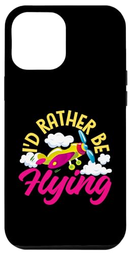 Ich fliege lieber ein Flugzeug für Kinder Hülle für iPhone 12 Pro Max Ich fliege lieber ein Flugzeug für Kinder Hülle für iPhone 12 Pro Max von Cute Airplane Designs For Girls And Boys