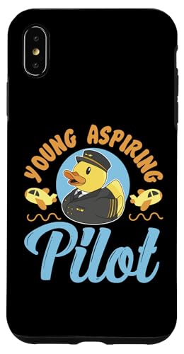 Junge aufstrebende Pilotin für Kinder Hülle für iPhone XS Max Junge aufstrebende Pilotin für Kinder Hülle für iPhone XS Max von Cute Airplane Designs For Girls And Boys
