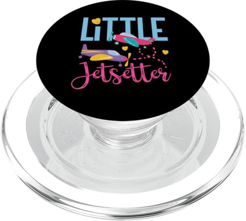 Little Jetsetter Flugzeug-Design für Mädchen PopSockets PopGrip für MagSafe Little Jetsetter Flugzeug-Design für Mädchen PopSockets PopGrip für MagSafe von Cute Airplane Designs For Girls And Boys