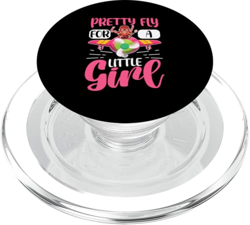 Niedliches Flugzeug: Hübsche Fliege für ein kleines Mädchen PopSockets PopGrip für MagSafe von Cute Airplane Designs For Girls And Boys