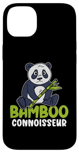Panda: Bambus-Kenner Hülle für iPhone 14 Plus von Cute Asian Panda Bear Designs For Kids