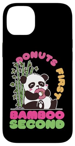 Panda: Donuts First, Bamboo Second für Mädchen Hülle für iPhone 14 Plus Panda: Donuts First, Bamboo Second für Mädchen Hülle für iPhone 14 Plus von Cute Asian Panda Bear Designs For Kids
