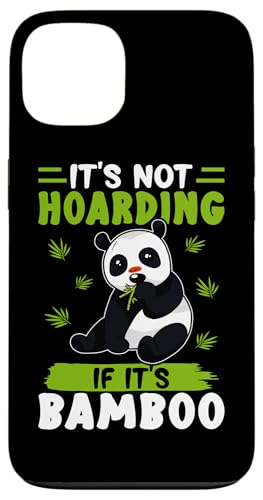 Panda: Es ist nicht hortend, wenn es Bambus ist Hülle für iPhone 13 von Cute Asian Panda Bear Designs For Kids