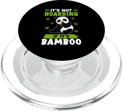 Panda: Es ist nicht hortend, wenn es Bambus ist PopSockets PopGrip für MagSafe Panda: Es ist nicht hortend, wenn es Bambus ist PopSockets PopGrip für MagSafe von Cute Asian Panda Bear Designs For Kids