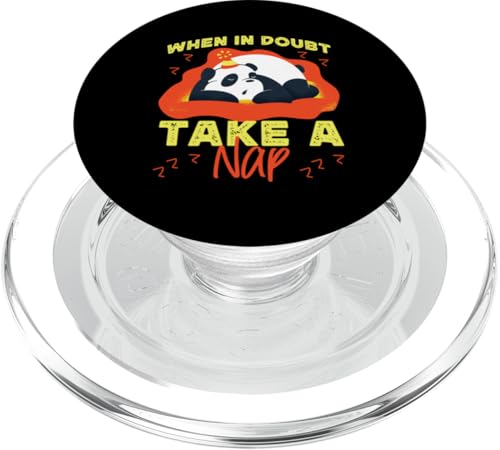 Panda: Im Zweifelsfall ein Nickerchen machen PopSockets PopGrip für MagSafe Panda: Im Zweifelsfall ein Nickerchen machen PopSockets PopGrip für MagSafe von Cute Asian Panda Bear Designs For Kids