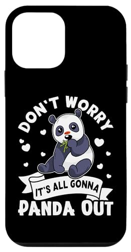 Panda: Mach dir keine Sorgen, alles wird Panda raus Hülle für iPhone 12 mini von Cute Asian Panda Bear Designs For Kids