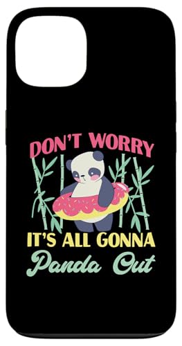 Panda: Mach dir keine Sorgen, alles wird Panda raus Hülle für iPhone 13 Panda: Mach dir keine Sorgen, alles wird Panda raus Hülle für iPhone 13 von Cute Asian Panda Bear Designs For Kids