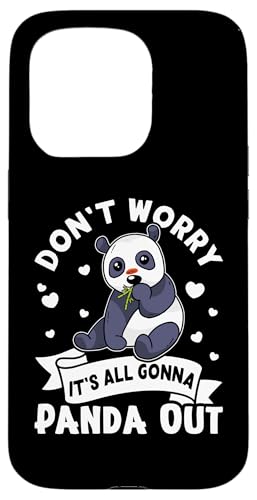 Panda: Mach dir keine Sorgen, alles wird Panda raus Hülle für iPhone 15 Pro Panda: Mach dir keine Sorgen, alles wird Panda raus Hülle für iPhone 15 Pro von Cute Asian Panda Bear Designs For Kids