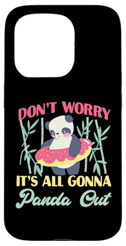 Panda: Mach dir keine Sorgen, alles wird Panda raus Hülle für iPhone 15 Pro Panda: Mach dir keine Sorgen, alles wird Panda raus Hülle für iPhone 15 Pro von Cute Asian Panda Bear Designs For Kids