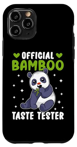 Panda: Offizieller Bambus-Geschmackstester Hülle für iPhone 11 Pro Panda: Offizieller Bambus-Geschmackstester Hülle für iPhone 11 Pro von Cute Asian Panda Bear Designs For Kids