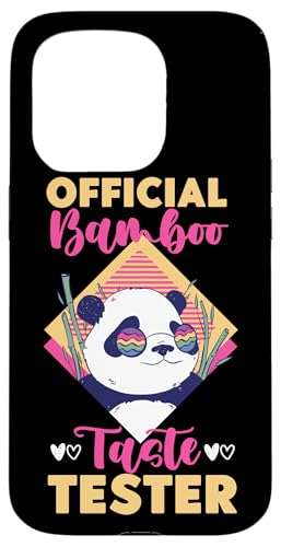 Panda: Offizieller Bambus-Geschmackstester Hülle für iPhone 15 Pro Panda: Offizieller Bambus-Geschmackstester Hülle für iPhone 15 Pro von Cute Asian Panda Bear Designs For Kids