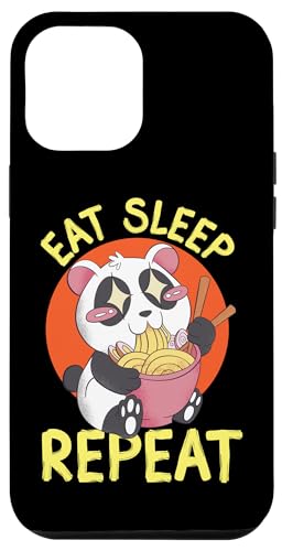 Panda: Ramen essen. Schlaf. Wiederholen Hülle für iPhone 12 Pro Max Panda: Ramen essen. Schlaf. Wiederholen Hülle für iPhone 12 Pro Max von Cute Asian Panda Bear Designs For Kids