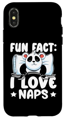Panda: Wissenswertes: Ich liebe Nickerchen Hülle für iPhone X/XS Panda: Wissenswertes: Ich liebe Nickerchen Hülle für iPhone X/XS von Cute Asian Panda Bear Designs For Kids
