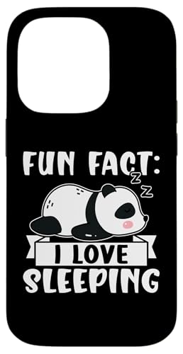 Panda: Wissenswertes: Ich liebe es zu schlafen Hülle für iPhone 14 Pro Panda: Wissenswertes: Ich liebe es zu schlafen Hülle für iPhone 14 Pro von Cute Asian Panda Bear Designs For Kids