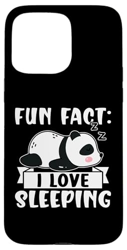 Panda: Wissenswertes: Ich liebe es zu schlafen Hülle für iPhone 15 Pro Max Panda: Wissenswertes: Ich liebe es zu schlafen Hülle für iPhone 15 Pro Max von Cute Asian Panda Bear Designs For Kids