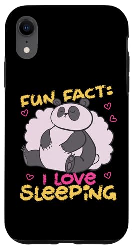Panda: Wissenswertes: Ich liebe es zu schlafen Hülle für iPhone XR Panda: Wissenswertes: Ich liebe es zu schlafen Hülle für iPhone XR von Cute Asian Panda Bear Designs For Kids