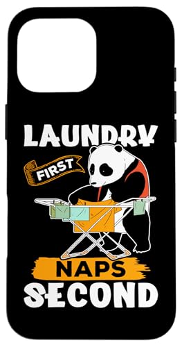 Panda: Zuerst waschen, dann Nickerchen Hülle für iPhone 16 Pro Max Panda: Zuerst waschen, dann Nickerchen Hülle für iPhone 16 Pro Max von Cute Asian Panda Bear Designs For Kids