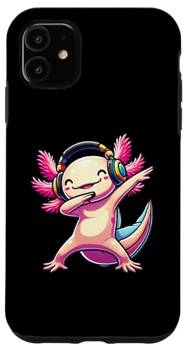 Cute Axolotl Dabbing Headphones Gamer Hülle für iPhone 11 Cute Axolotl Dabbing Headphones Gamer Hülle für iPhone 11 von Cute Axolotl Dabbing Video Games Apparel