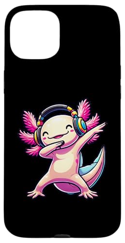 Cute Axolotl Dabbing Headphones Gamer Hülle für iPhone 15 Plus Cute Axolotl Dabbing Headphones Gamer Hülle für iPhone 15 Plus von Cute Axolotl Dabbing Video Games Apparel