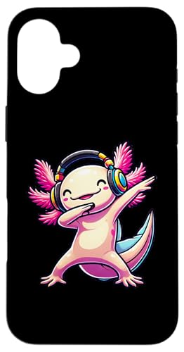 Cute Axolotl Dabbing Headphones Gamer Hülle für iPhone 16 Plus Cute Axolotl Dabbing Headphones Gamer Hülle für iPhone 16 Plus von Cute Axolotl Dabbing Video Games Apparel