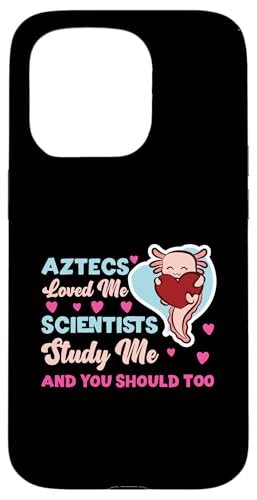 Axolotl für Mädchen: Azteken Loved Me, Scientists Study Me Hülle für iPhone 15 Pro Axolotl für Mädchen: Azteken Loved Me, Scientists Study Me Hülle für iPhone 15 Pro von Cute Axolotl Designs For Girls And Boys