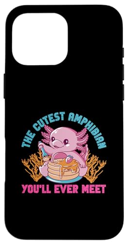 Axolotl für Mädchen: Die süßeste Amphibien, die Sie jemals treffen werden Hülle für iPhone 16 Pro Max von Cute Axolotl Designs For Girls And Boys